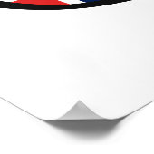 ノルウェーカスタムシェード文字&カラーポスター ポスター (角)