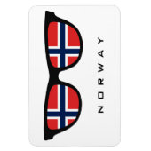 ノルウェーカスタムシェード文字&カラーマグネット マグネット (縦)