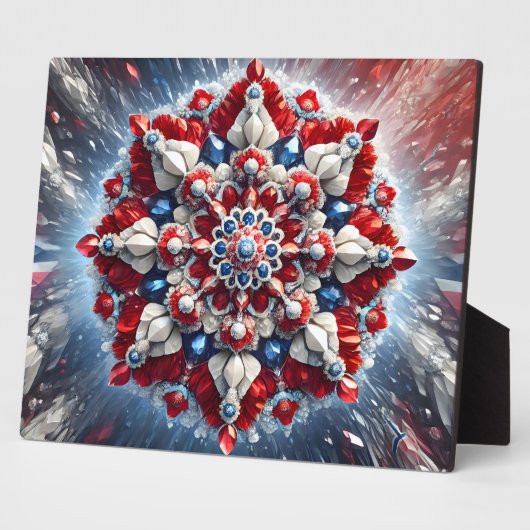 ノルウェーカラープレート 現代デザイン フォトプラーク (側面)