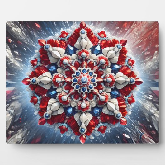 ノルウェーカラー付きプラークモダンデザイン フォトプラーク (正面)