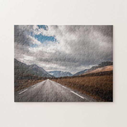 ノルウェーカントリーロード ジグソーパズル (横)