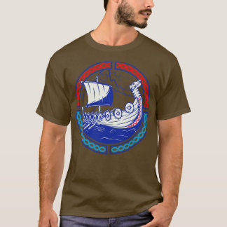 ノルウェーギフトバイキングヴァルハラノルウェー Tシャツ