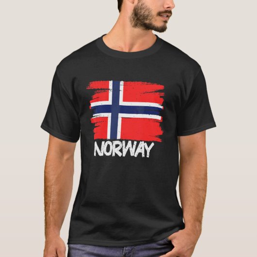 ノルウェークール国旗 Tシャツ (正面)