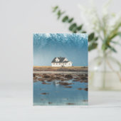 ノルウェーコテージはがき ポストカード (スタンド正面)