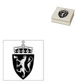 ノルウェーコートオブアームズゴムスタンプ ラバースタンプ (押印)