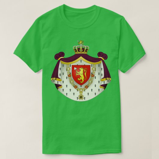 ノルウェーコートオブアームズ Tシャツ (デザイン正面)