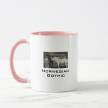 ノルウェーゴシックリアルフォトコーヒーマグ