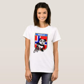 ノルウェーサイクリングパンダ Tシャツ (正面フル)