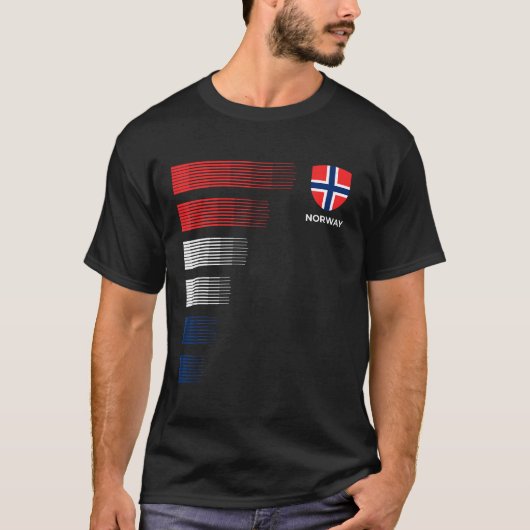 ノルウェーサッカージャージーノルウェーサッカーTシャツ Tシャツ (正面)