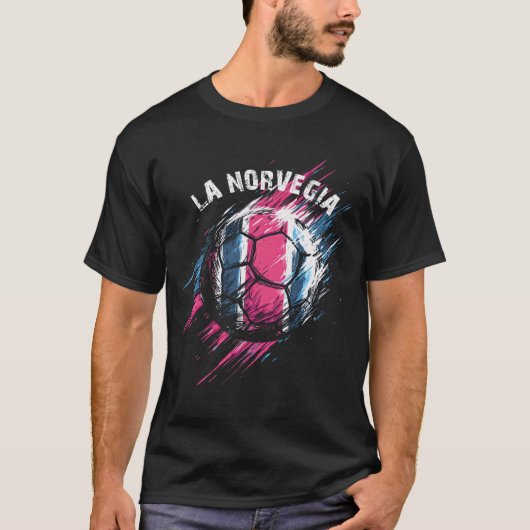 ノルウェーサッカー代表チーム Tシャツ (正面)