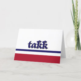 ノルウェーサンキューカード サンキューカード