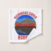 ノルウェーサンダルソラトラベルノルウェー バスタオルセット (ウォッシュタオル)