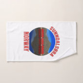 ノルウェーサンダルソラトラベルノルウェー バスタオルセット (ハンドタオル)