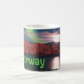 ノルウェースカンジナビア北部ライトレッドクライフ コーヒーマグカップ (中央)