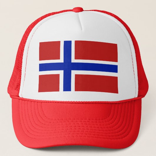 ノルウェースカンジナビア国旗 キャップ (正面)