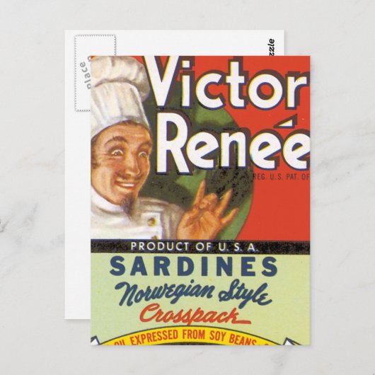 ノルウェースタイルサーディネス ポストカード (正面/裏面)