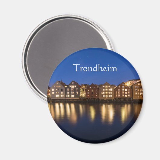 ノルウェートロンハイムアットナイト マグネット (正面/裏面)