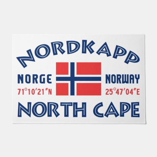 ノルウェードアマットNORDKAPP ドアマット (正面)