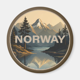 ノルウェーノルゲスカンジナビアヨーロッパ マグネット