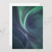 ノルウェーノーザンライツスカイカード セーブザデート (正面/裏面)