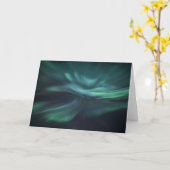 ノルウェーノーザンライツスカイ カード (黄色い花)