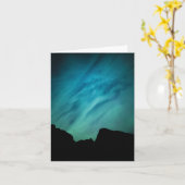 ノルウェーノーザンライト カード (黄色い花)