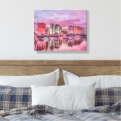 ノルウェーハーバー キャンバスプリント (インサイチュ (寝室))