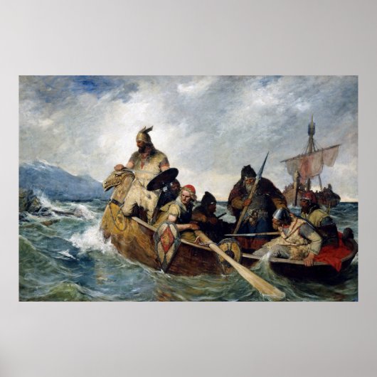 ノルウェーバイキングランドinアイスランド872年 ポスター (正面)