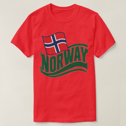 ノルウェーパビリオンTシャツ Tシャツ (デザイン正面)