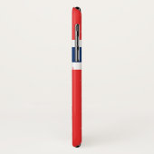 ノルウェーフラグ電話ケース Case-Mate iPhoneケース (裏面/左)