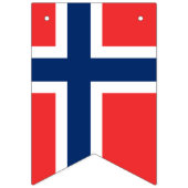 ノルウェーフラグ バンティングフラッグ (第1の旗)