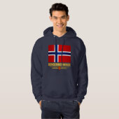 ノルウェープライド パーカ (正面フル)