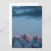 ノルウェーリンゲン山脈カード (正面/裏面)