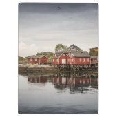 ノルウェーレッドボートハウス クリップボード (裏面)