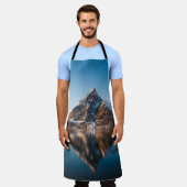 ノルウェーロフォテンマウンテン エプロン (着用した状態)