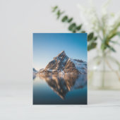 ノルウェーロフォテンマウンテン ポストカード (スタンド正面)