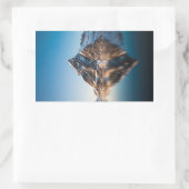 ノルウェーロフォテンマウンテン 長方形シール (バッグ)