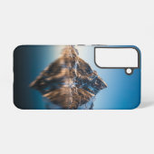 ノルウェーロフォテンマウンテン SAMSUNG GALAXYケース (裏面横)