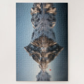 ノルウェーロフォテン景観 ジグソーパズル (縦)