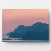 ノルウェーロフォテン景観 フォトプラーク (正面)