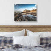 ノルウェーロフォテン諸島の風景写真 キャンバスプリント (インサイチュ (寝室))
