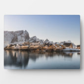 ノルウェーロフォテン諸島 フォトプラーク (正面)