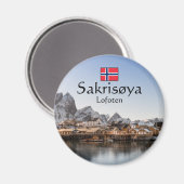 ノルウェーロフォテン諸島 マグネット (正面/裏面)