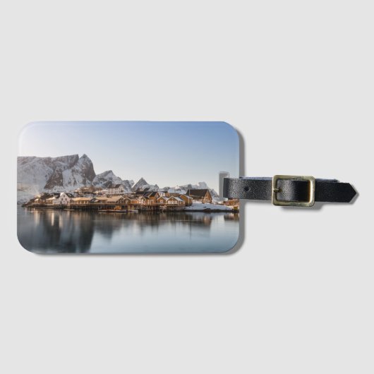 ノルウェーロフォテン諸島 ラゲッジタグ (正面横)