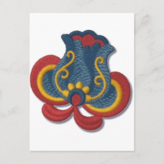 ノルウェーローズマリングチューリップ ポストカード (正面)