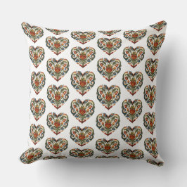 ノルウェーローズマリンIハート左 クッション