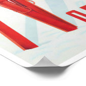 ノルウェーヴィンテージ旅行ポスター ポスター (角)