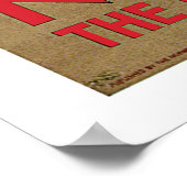 ノルウェーヴィンテージ旅行ポスター ポスター (角)