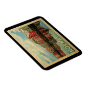 ノルウェーヴィンテージ旅行 マグネット (右側)