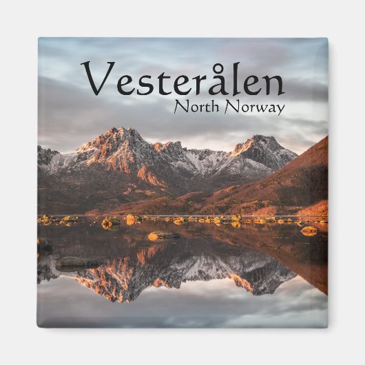 ノルウェーヴェステルレンお土産 マグネット (正面)